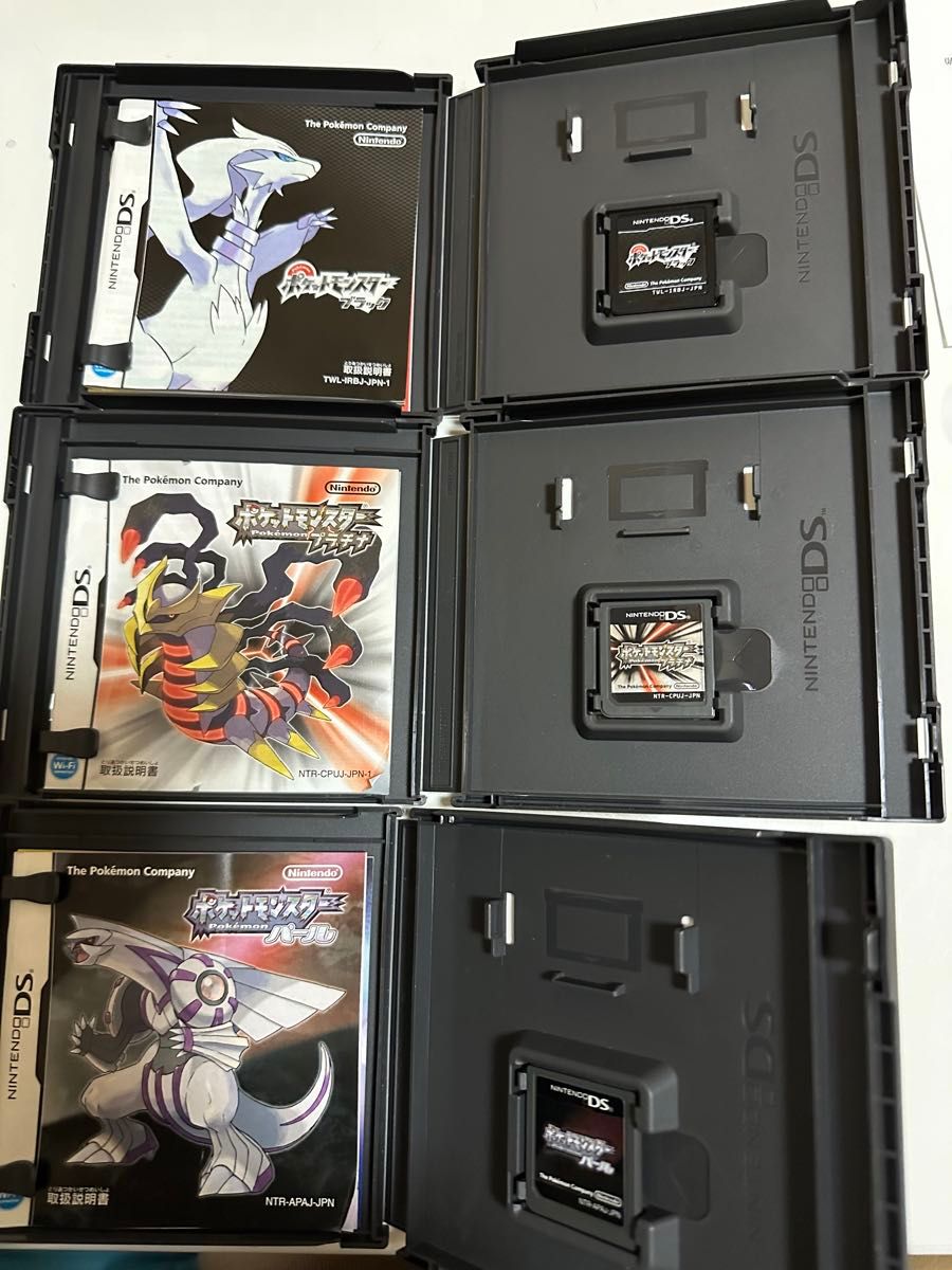 【中古】DSソフト☆ポケモン3本セット