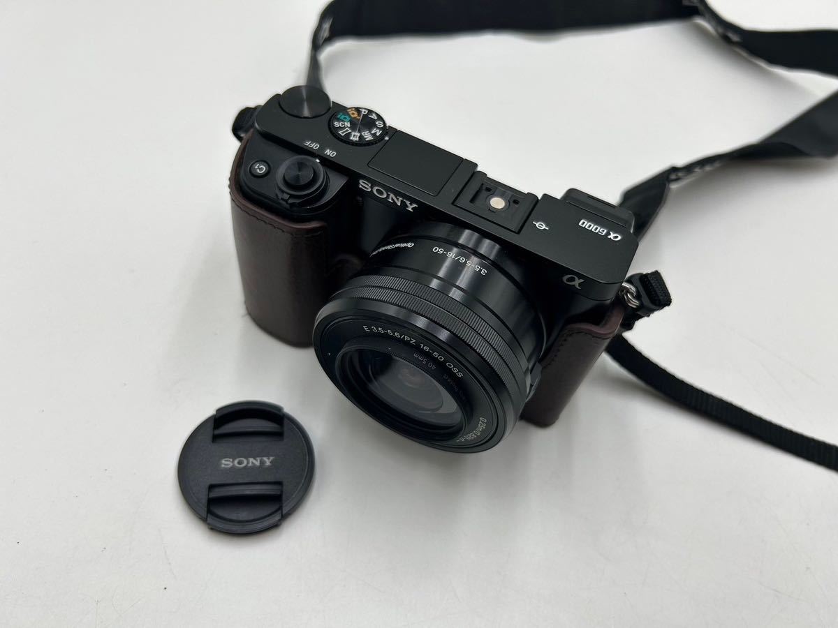 ☆ SONY ソニー a6000 デジタルカメラ E3.5-5.6/PZ16-50 OSS レンズ付き_画像1