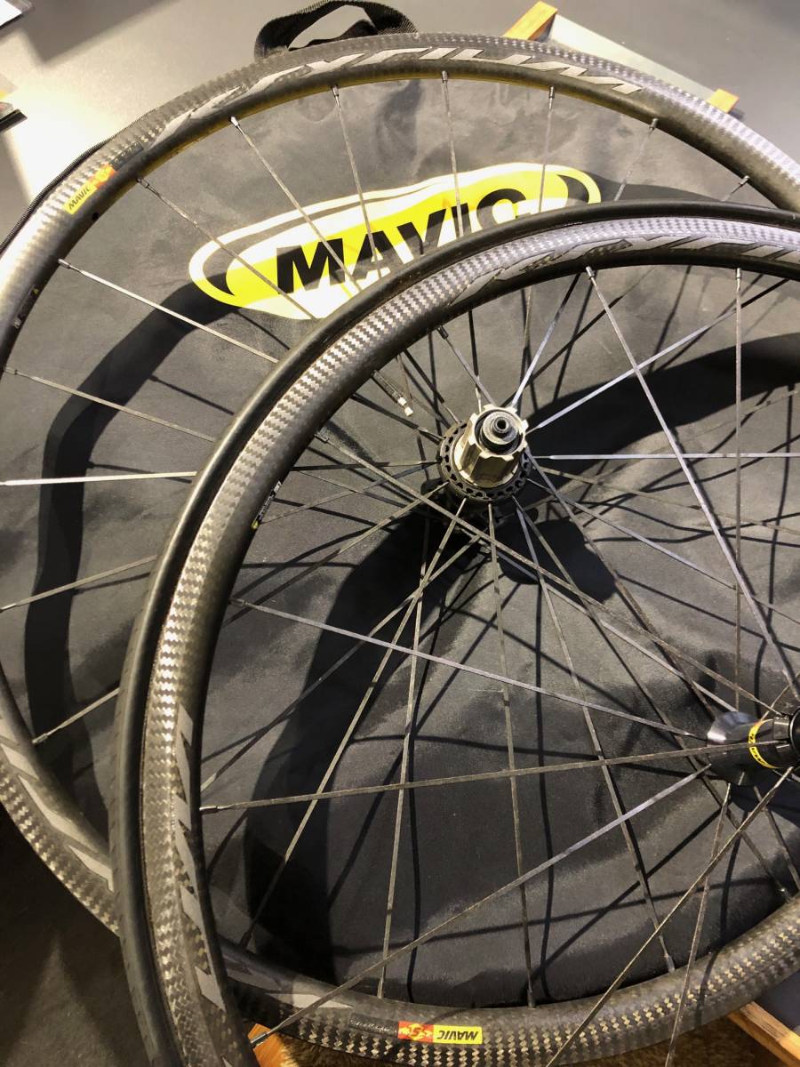 超軽量!MAVIC KSYRIUM PRO CARBON SL チューブラー