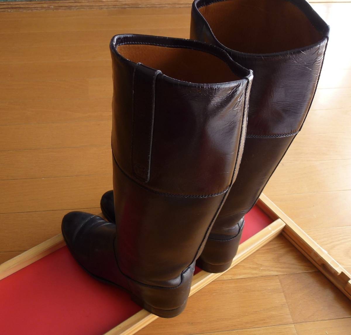  Italy made TANINO CRISCItanino Chris chi- long boots 34(22cm) prompt decision equipped!