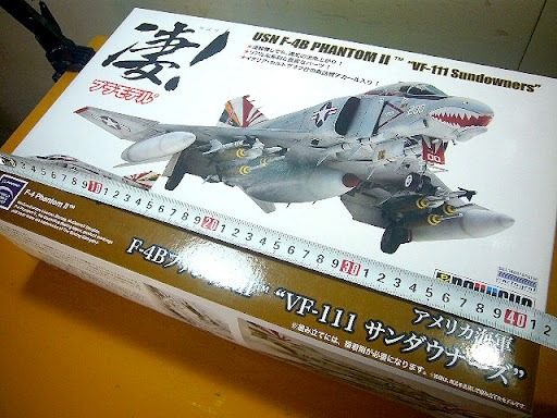 ＊童友社 1/48 凄!プラモデル No.5 F-4B ファントム2 VF-111サンダウナーズ 新品＊_画像6