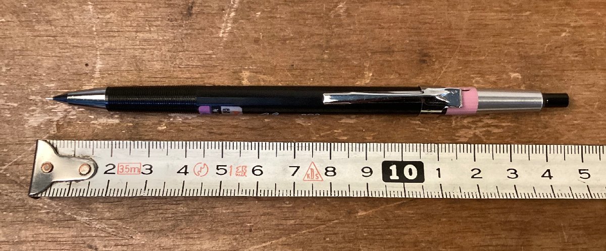 TT-1633■送料込■ PENTEL ぺんてる GRAPH シャープペン 製図用 替芯付 0.2ｍｍ ノック式 文具 筆記具 PG2 10g●動作品●未使用品 /くGOら_画像2