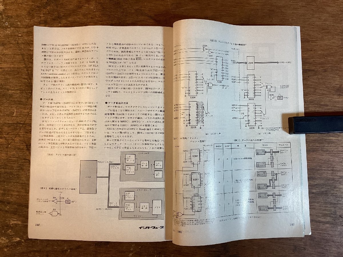 HH-7108■送料込■ インターフェース1号 interface 1980No.32 設計 回路 資料 本 雑誌 古書 古文書 印刷物 /くFUら_画像10