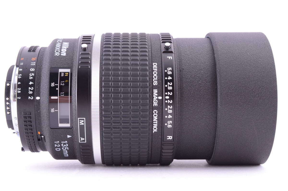 [極上美品] Nikon DC 135mm f/2 AF Telephoto Prime Lens ニコン 一眼レフ カメラ オート フォーカス 単焦点 レンズ NL-508_画像3