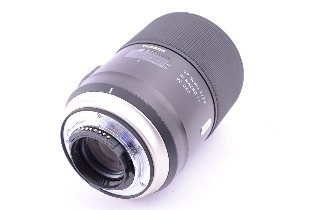 [新品同様, 元箱] TAMRON SP 90mm f/2.8 VC Di USD F017 AF Lens for Nikon タムロン 一眼レフ カメラ 単焦点 レンズ ニコン用 NL-00535_画像3