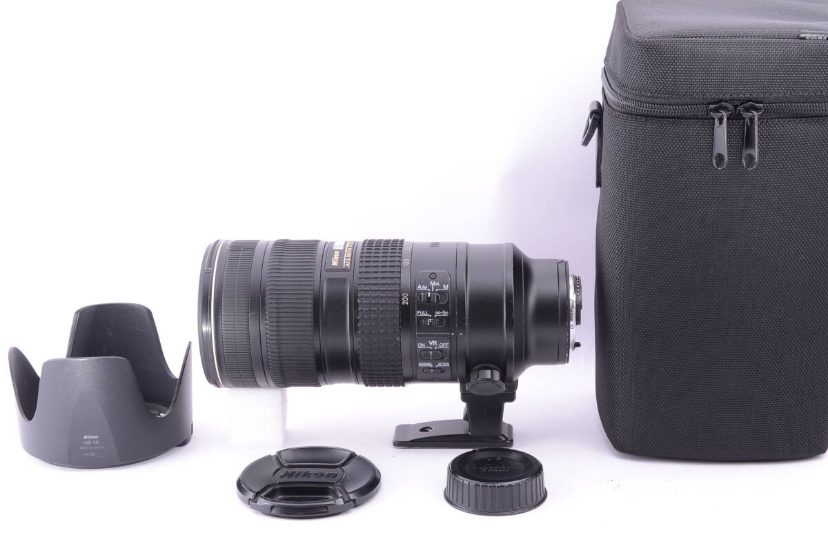 [美品] Nikon AF-S NIKKOR 70-200mm f/2.8 G ED VR II Telephoto Zoom Lens ニコン デジタル 一眼レフ カメラ ズーム 望遠 レンズ NL-00573の画像7