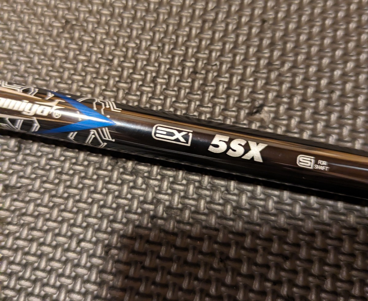  USTマミヤ LIN-Q BLUE EX リンク ブルー 5SX テーラーメイド スリーブ付き_画像2