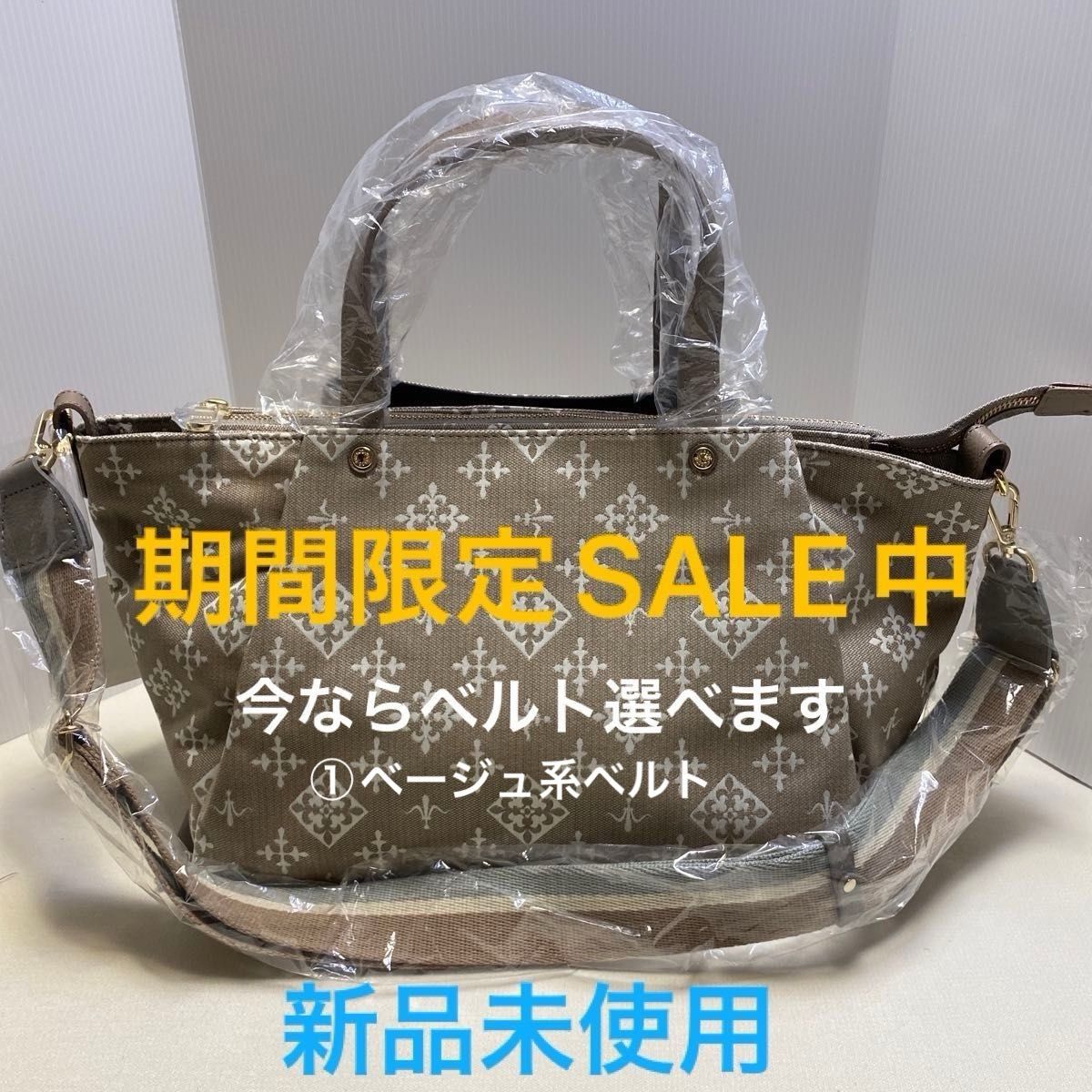 新品未使用 アレンジショルダーベルト付きrussetラシット バッグ 新品未使用 アレンジショルダーベルト付きrussetラシット バッグ