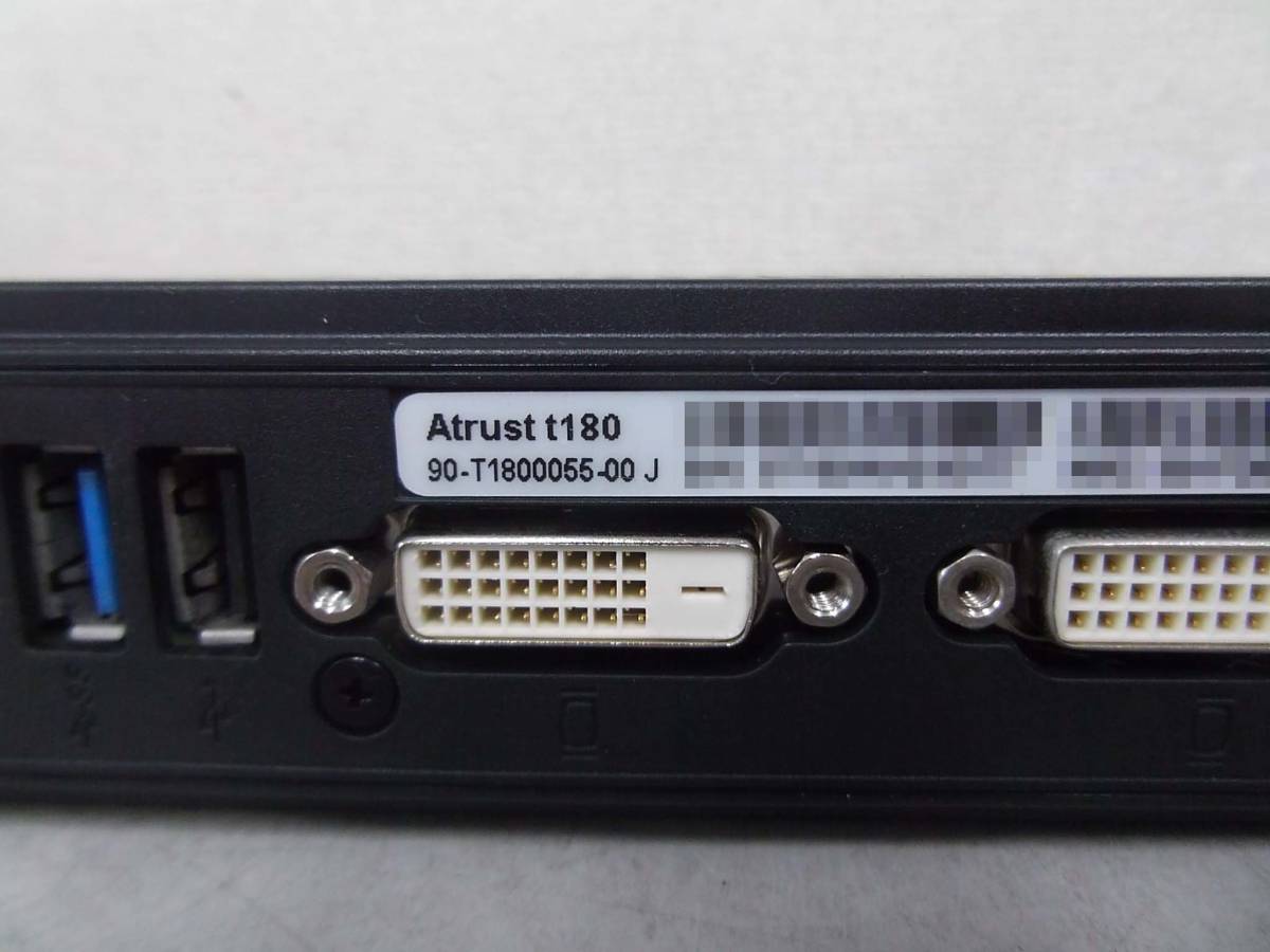 NEC シンクライアント Atrust T180 US310e Cel-N2930 1.83GHz 2G SSD16G 4台セット_画像3
