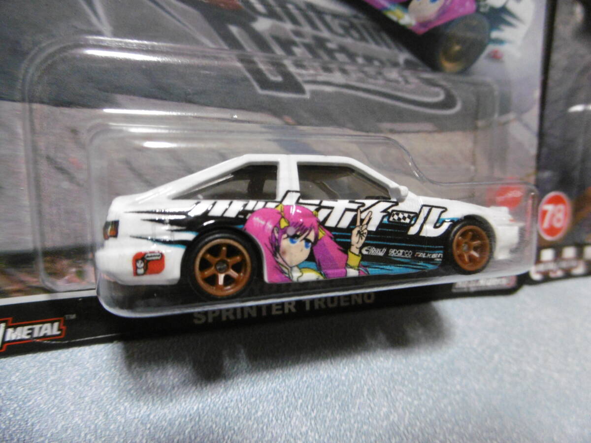 未開封未使用品 ホットウィール CAR CULTURE TOYOTA AE86 SRINTER TRUENO2台組 _画像3