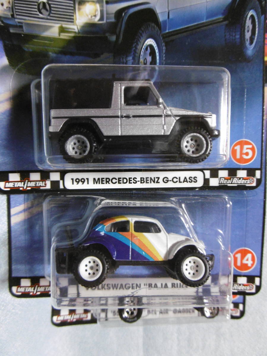 未開封未使用品 ホットウィールト プレミアム 全5種セット '55 CHEVY , '66 PONTIAC , FORD GT , VOLKSWAGEN , 1991 MERCEDES-BENZ_画像8