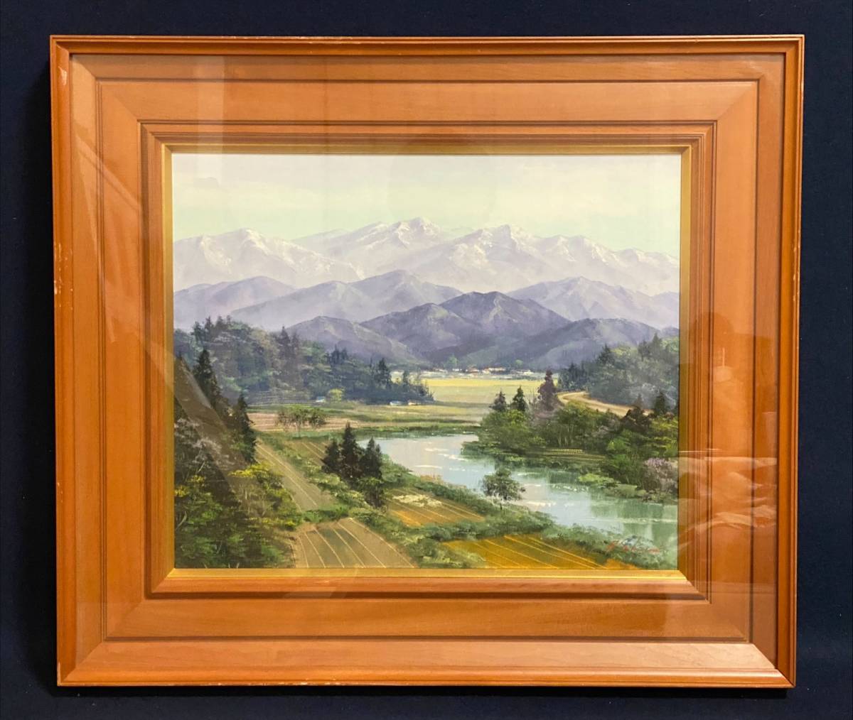 Yahoo!オークション - 「模写」桜井良「風景」風景画 油絵 絵画 Yahoo!オークション - 「模写」桜井良「風景」風景画 油絵 絵画