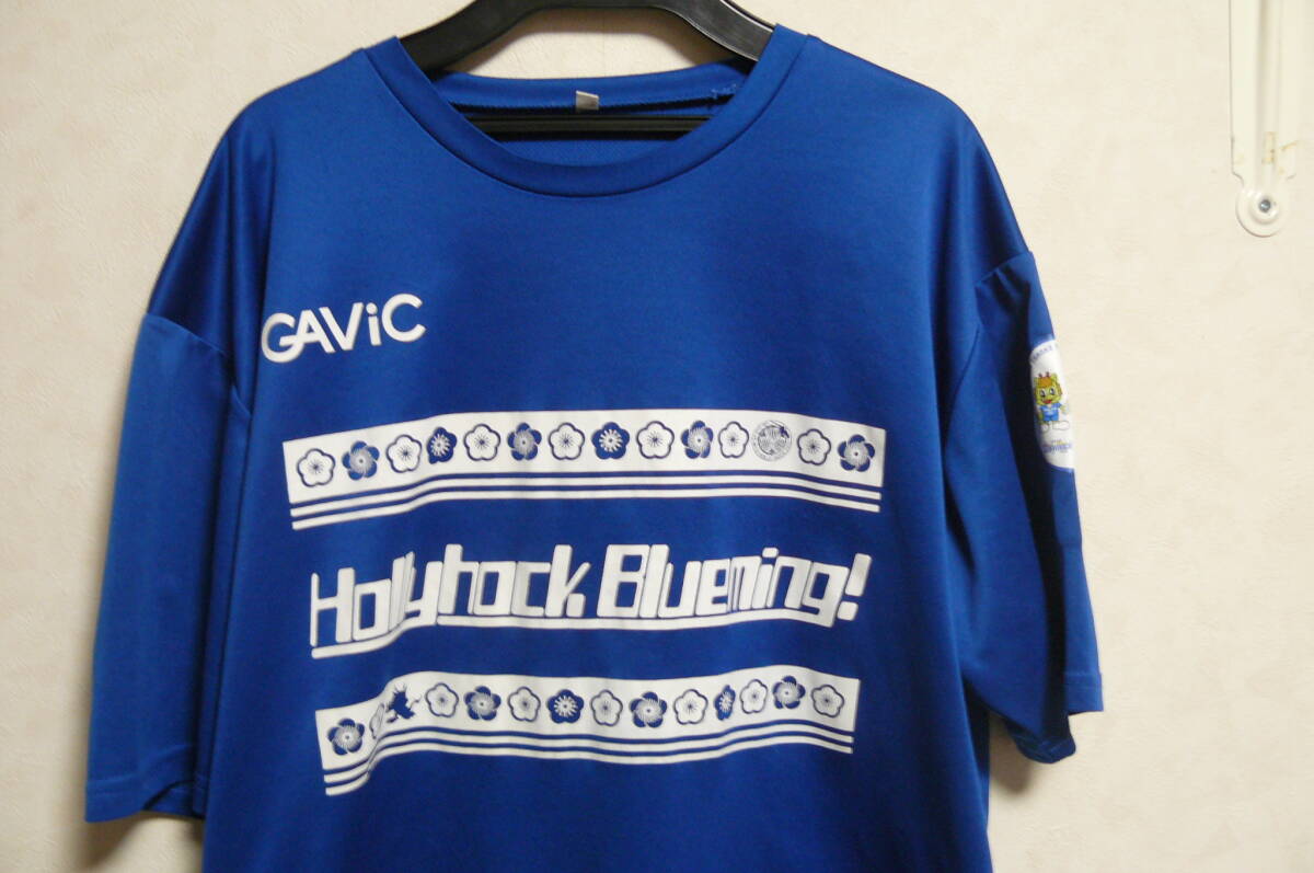 　Jリーグ　J2　水戸ホーリーホック　ブルーミング　Tシャツ　XL　GAVIC_画像1