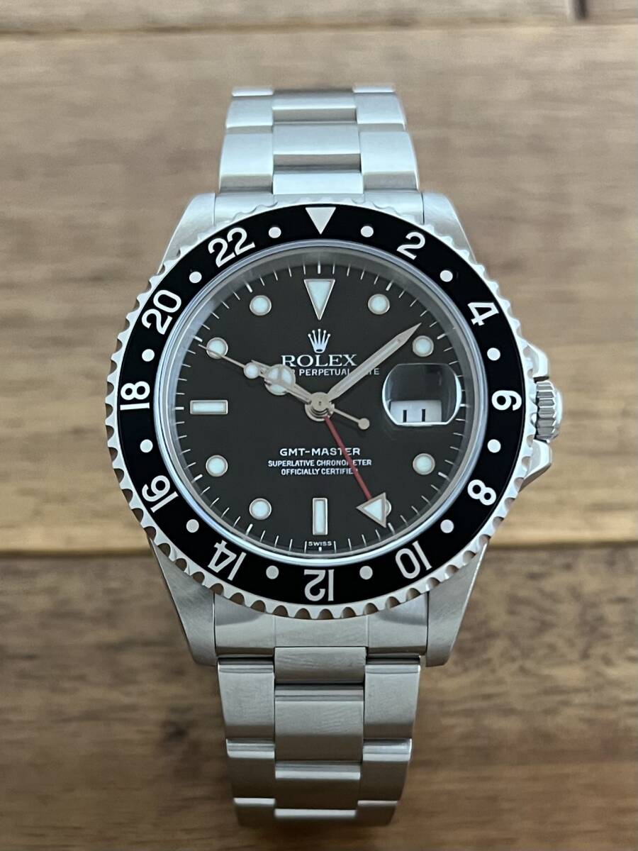 [A-watch nagoya] Rolex (Rolex) GMT Master 16700 Black (Black) A2 Series Только номера финальной части Швейцарии.