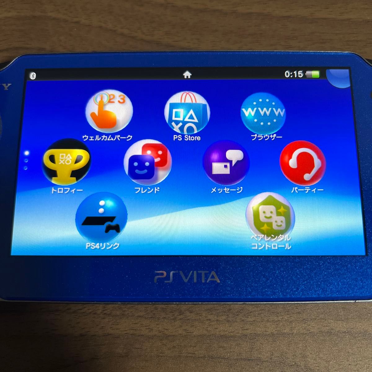 本体傷少 PlayStation Vita PCH-1000 ZA04 有機EL サファイア 本体傷少 PlayStation Vita PCH-1000 ZA04 有機EL サファイア