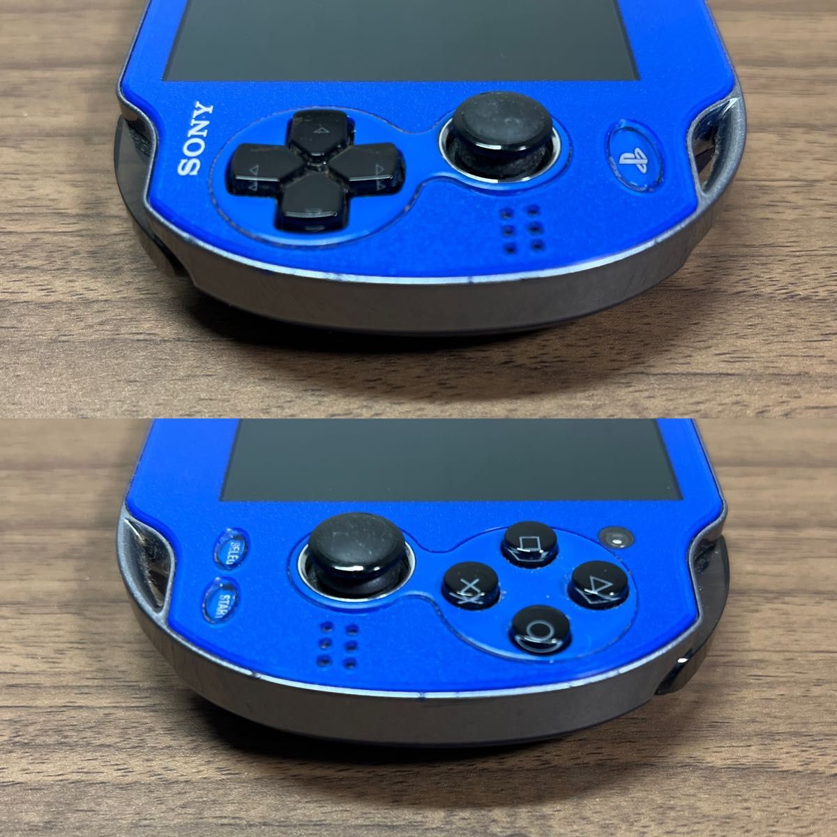 本体傷少 PlayStation Vita PCH-1000 ZA04 有機EL サファイア 本体傷少 PlayStation Vita PCH-1000 ZA04 有機EL サファイア