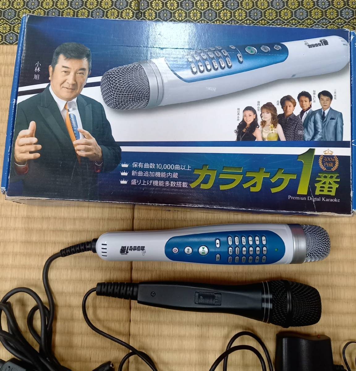 カラオケ1番 YK-3008 夢グループ(中古美品)カートリッジ1個付 カラオケ1番 YK-3008 夢グループ(中古美品)カートリッジ1個付