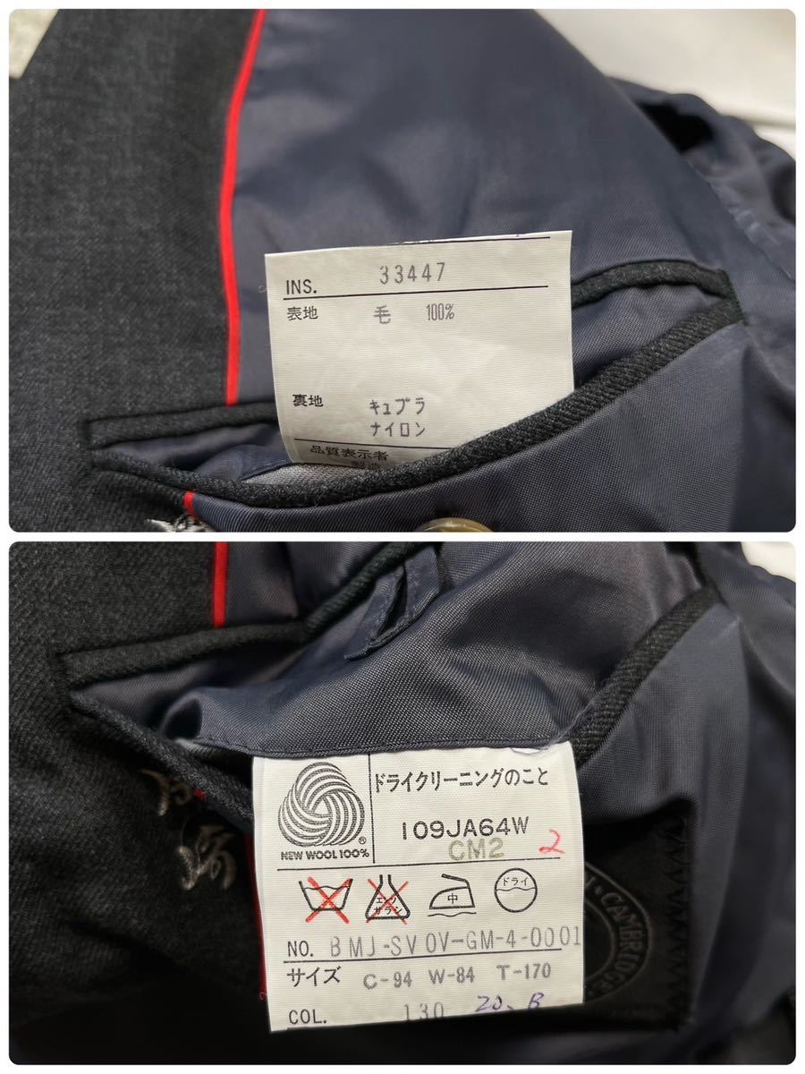 ジェイプレス【至高の3ピース】J.PRESS スーツ　セットアップ　スリーピース　テーラードジャケット　グレー　M位_画像8