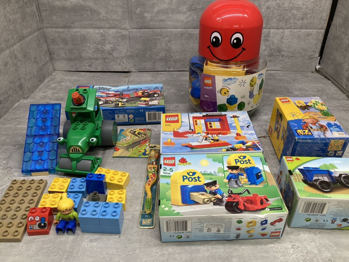 2A56【未開封品含】LEGO Explore duplo レゴ おまとめ セット ボブとブーブーズ はたらく車 玩具 おもちゃ 男の子 女の子 中古品 現状品_画像1