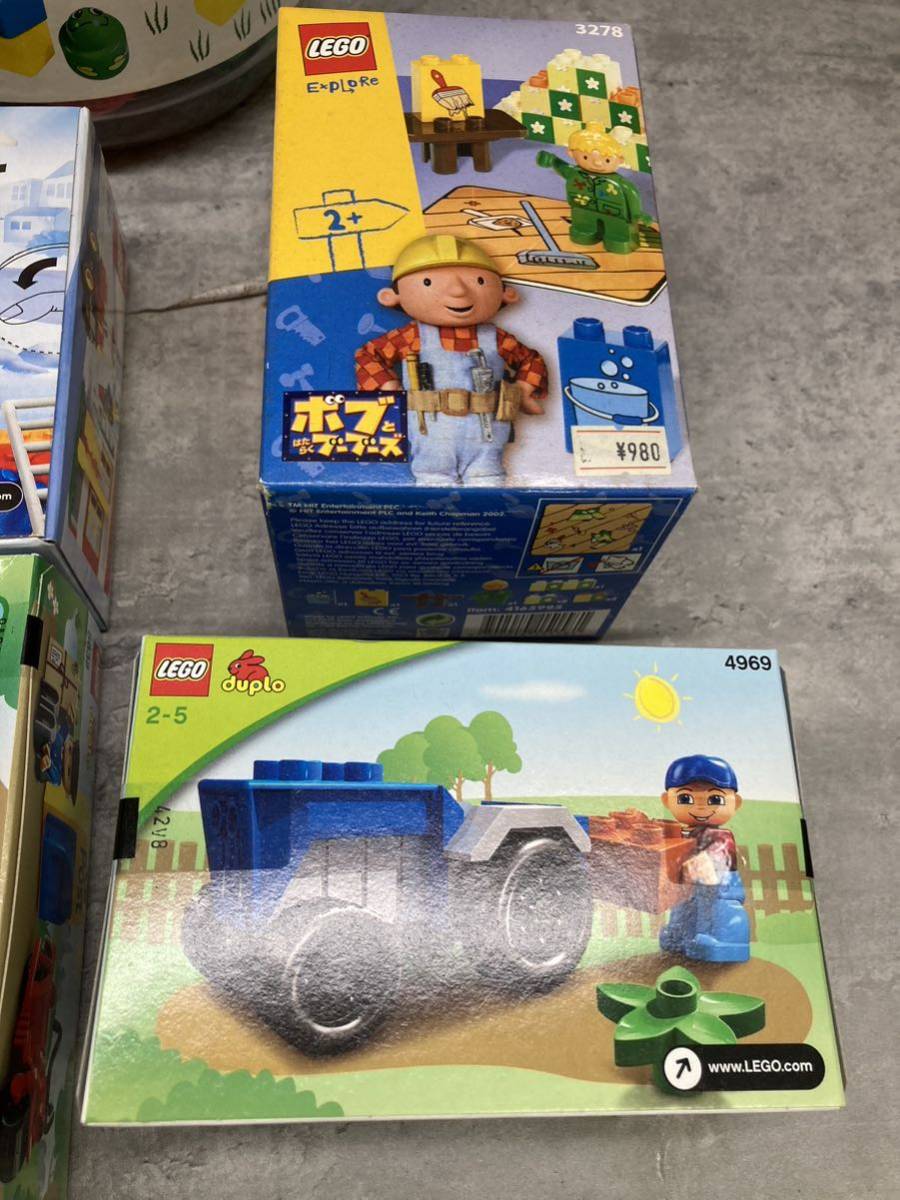 2A56【未開封品含】LEGO Explore duplo レゴ おまとめ セット ボブとブーブーズ はたらく車 玩具 おもちゃ 男の子 女の子 中古品 現状品_画像5