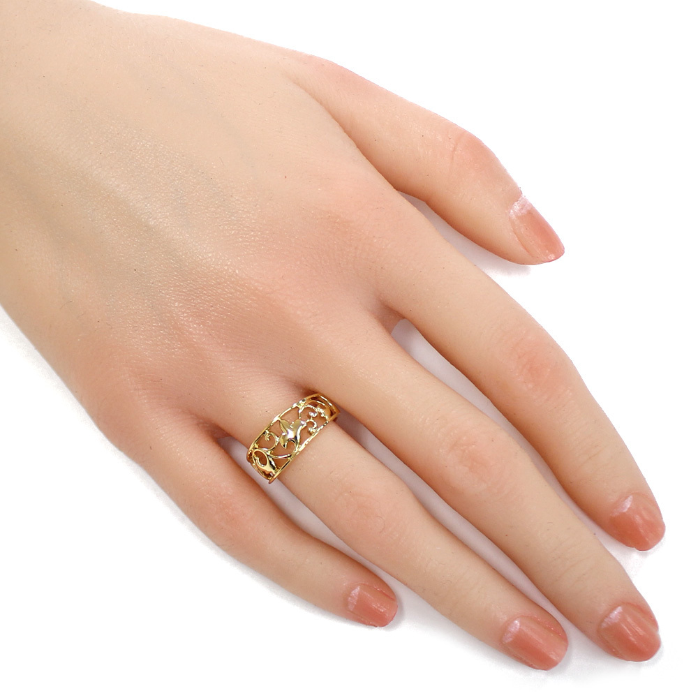  Mikimoto MIKIMOT уплотнительное кольцо кольцо 11 номер 18 золотой женский б/у прекрасный товар предел снижение цены праздник 10-OF