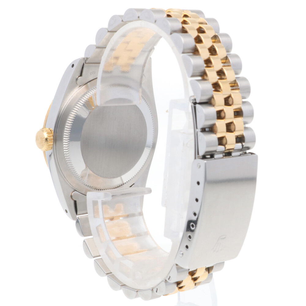 ロレックス デイトジャスト オイスターパーペチュアル 腕時計 時計 ステンレススチール 16233G 自動巻き メンズ 1年保証 ROLEX 中古 美品_画像5