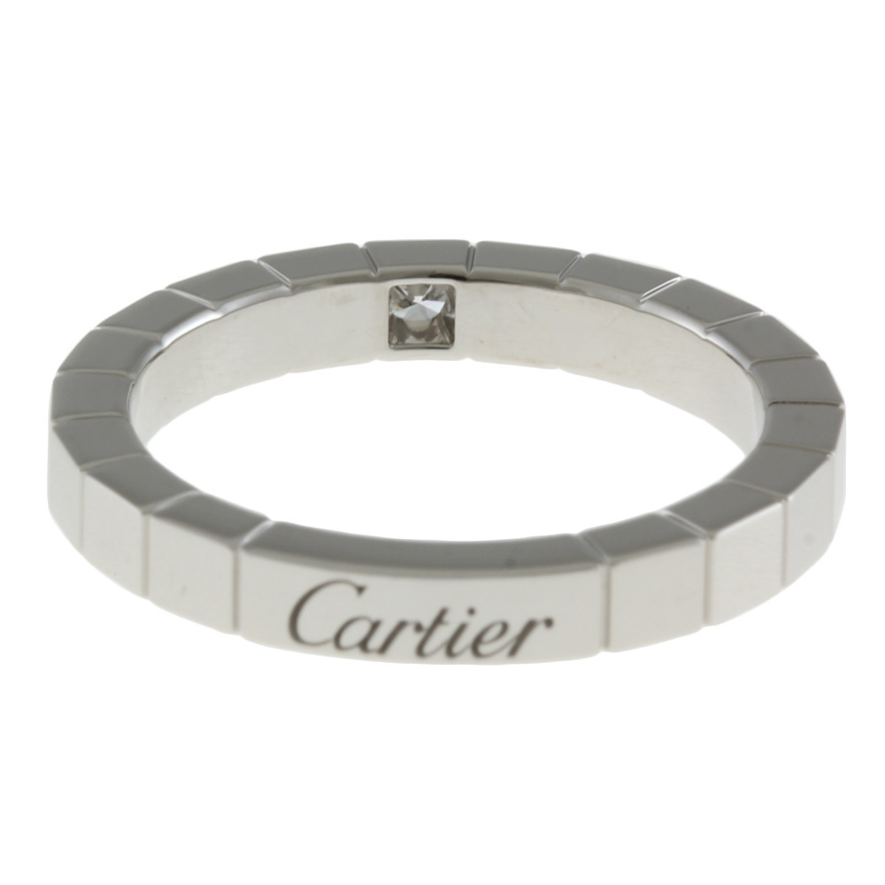 カルティエ ラニエール リング 指輪 13.5号 18金 K18ホワイトゴールド ダイヤモンド レディース CARTIER 中古 美品_画像5