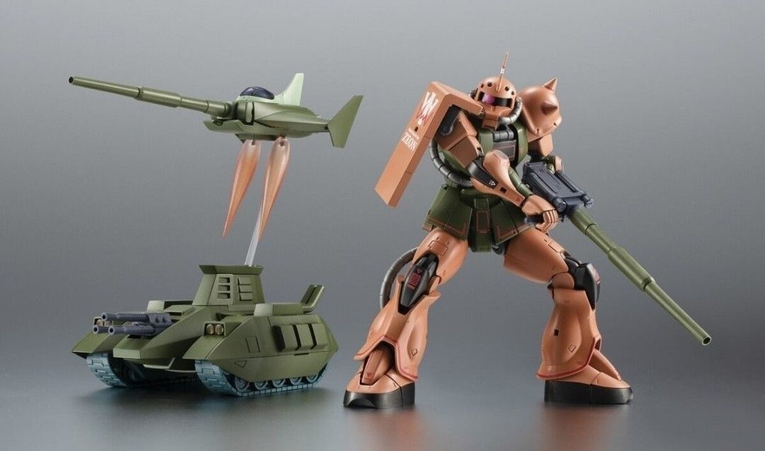 ROBOT魂 MS-06FS ガルマ専用ザクll＆マゼラ・アタック 地球降下作戦セット ver. A.N.I.M.E.【未開封】