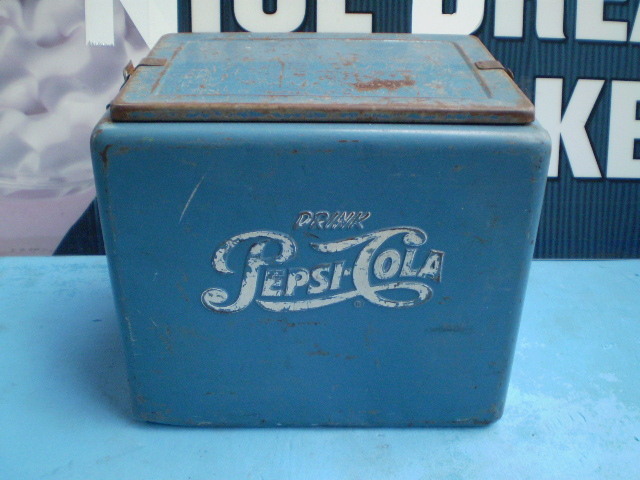 50s Pepsi　ペプシコーラ　ビンテージ　当時物　GoodUsed'クーラーボックス　アイスチャスト　Old'