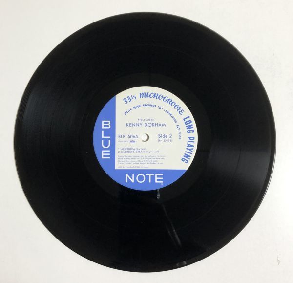 10inch 美盤 帯付 Kenny Dorham - Afro-Cuban / Blue Note (TOJJ-5065) / 1999年 / Mono / Afro-Cuban Jazz_画像5