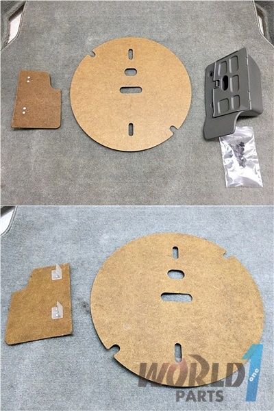 【希少】S12 シルビア クーペ 純正 トランクトリム カーペット スペアタイヤボードなど 内装品 内張り カバー SILVIA_画像9