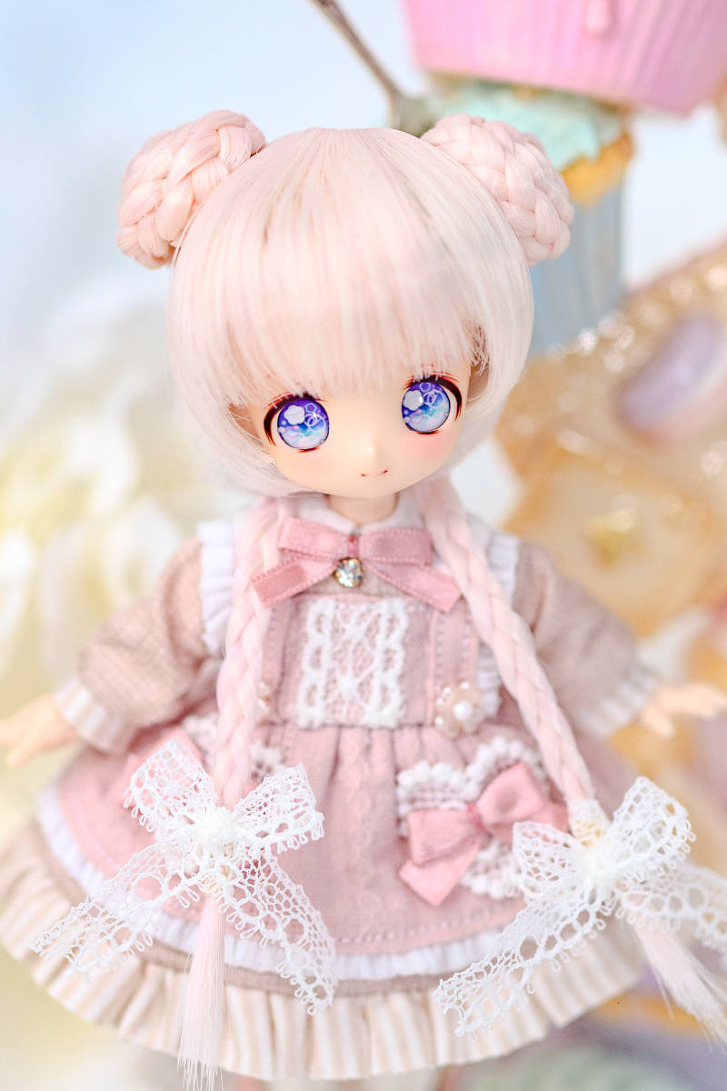 Mimiページ:ウィッグオーダー【ベル】 Yahoo!オークション - MIMIEL 4インチウィッグ/三つ編みお団子