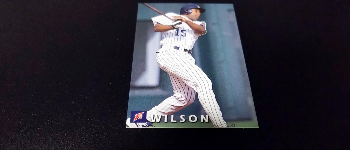【激レア】ウィルソン 日本ハム 1998 プロ野球チップス カルビー 検 BBM epoch WBC OB 野球カード プロ野球 外国人 助っ人の画像1