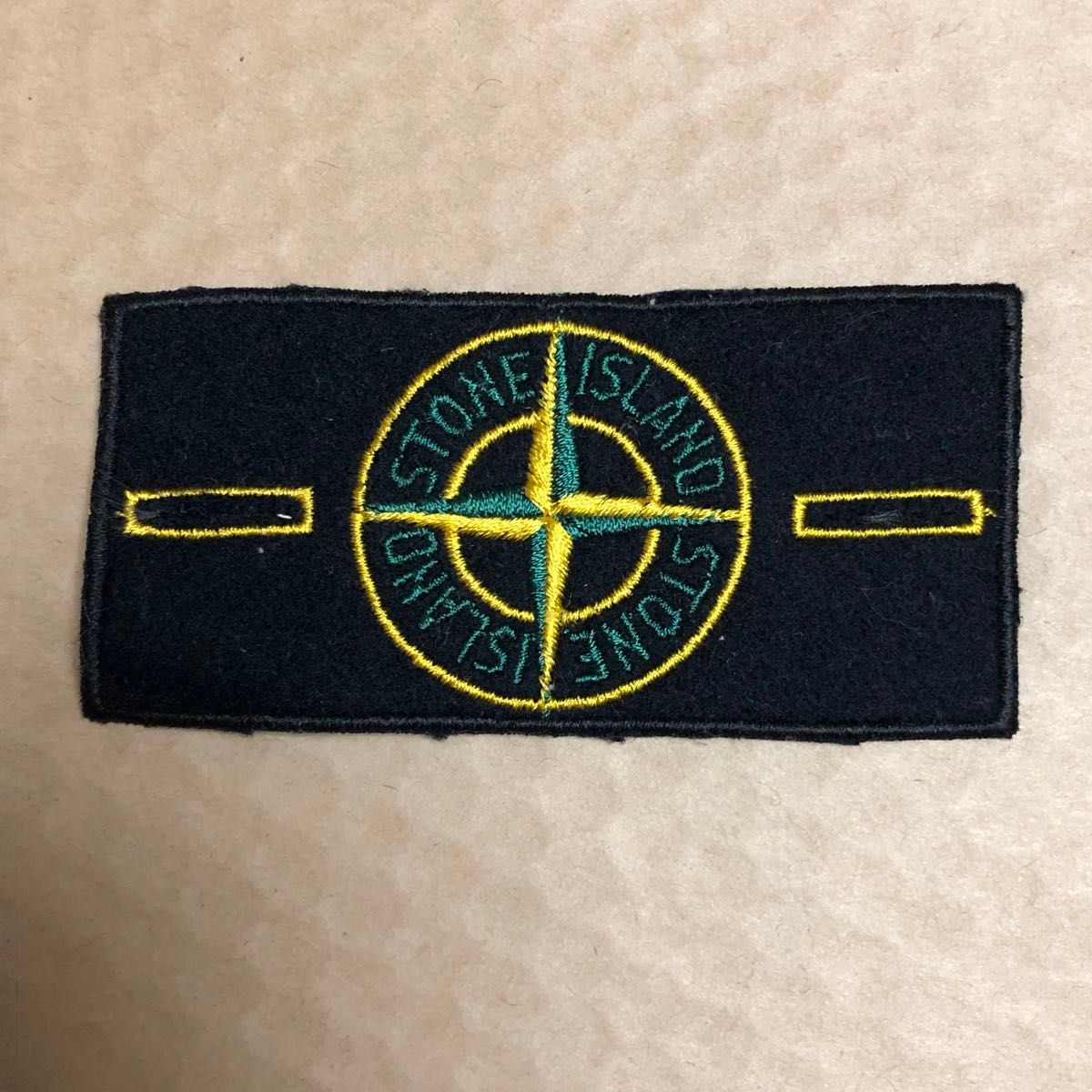 STONE ISLAND ストーンアイランド ワッペン 2枚 ブラック STONE ISLAND ストーンアイランド ワッペン 2枚 ブラック