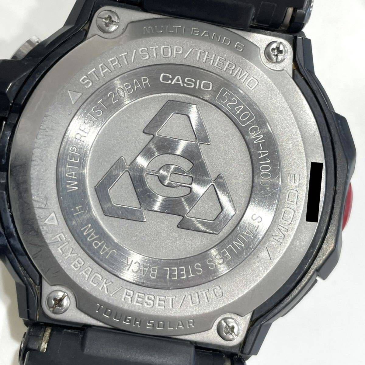 CASIO カシオ G-SHOCK G-ショック グラビティマスター スカイコックピット GW-A1000 腕時計 タフソーラー ステンレス ウレタン 送料無料の画像3