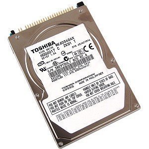 ノート用 2.5インチ ハードディスク IDE 60GB TOSHIBA MK6034GAX 送料無料_画像1