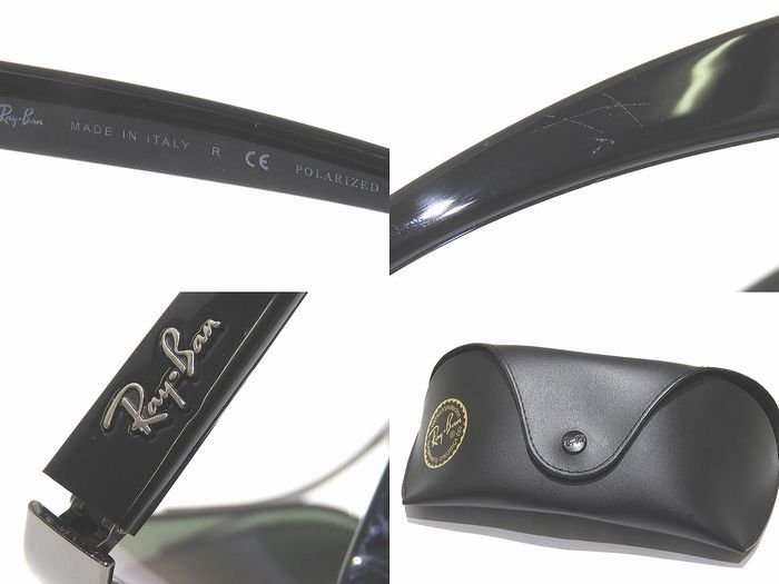  прекрасный товар RayBan солнцезащитные очки Teardrop * RB3386 стальной серия металлическая оправа V Ray-Ban поляризирующая линза мужской 5I 6B