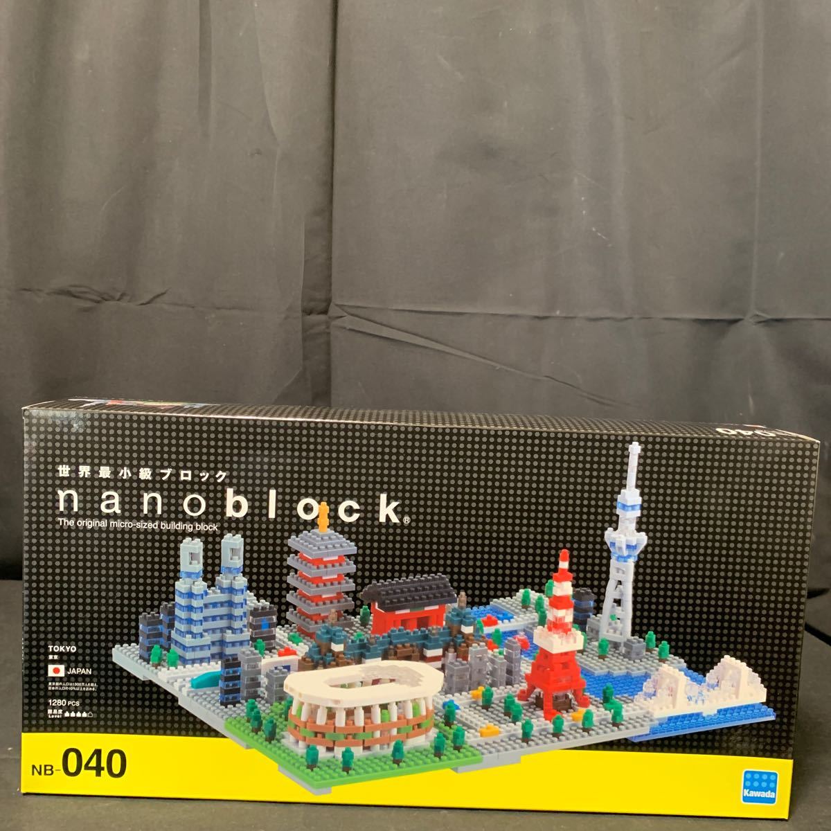 未開封 世界最小級ブロック nanoblock 東京 NB-040 カワダ ナノブロック TOKYO JAPAN 風景 名所 街 Kawada _画像1