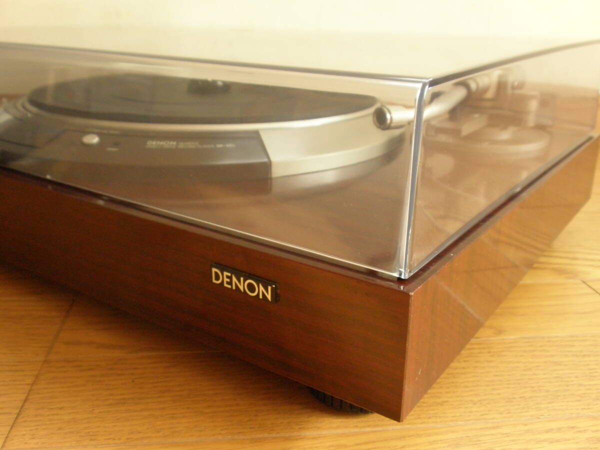 DENON DP-55L ダイレクトドライブ　オートリフトターンテーブル　動作品　デノン　レコードプレーヤー　_画像2