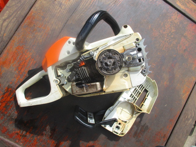 2..スチール STIHL MS201C　実働 中古_画像9