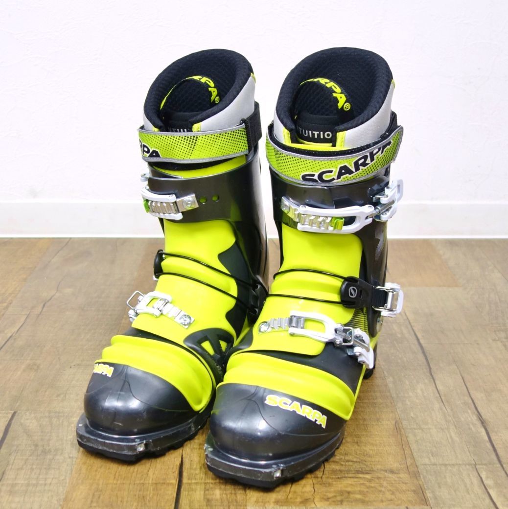 スカルパ SCARPA テレマーク スキーブーツ TX ターミネーターX 26.5cm 307ｍｍ NTN TTS TLT 山スキー アウトドア cf02oo-rk26y04938の画像1