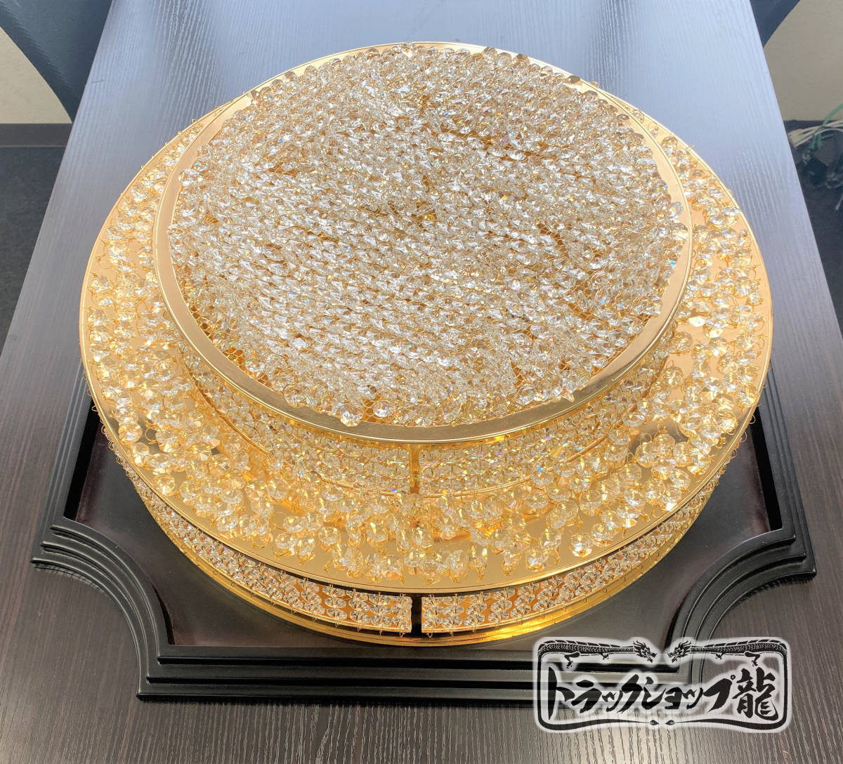  high quality cake type chandelier 60. full Gold plating ok tagon16 surface beads tree frame attaching gold . mountain man. castle deco truck tourist bus C0676S