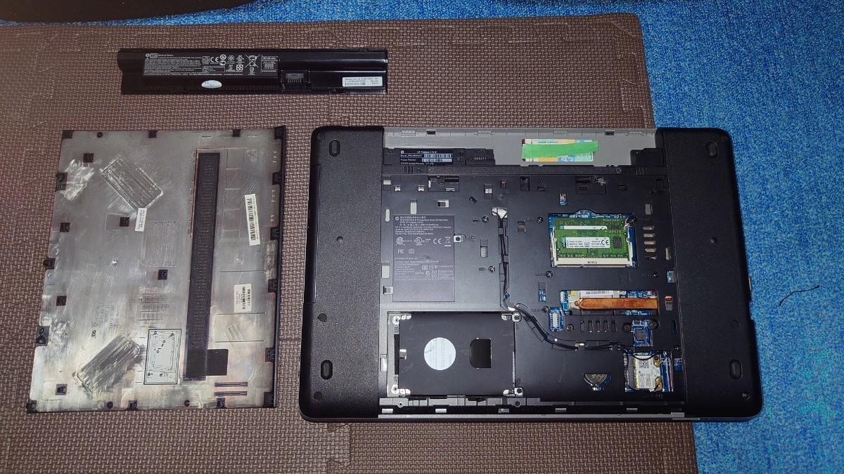 HP ProBook 470 G1 ノートパソコン 分解整備品 Core i7 4700MQ メモリ8GB 17.3インチ Radeon GPU 搭載_画像4