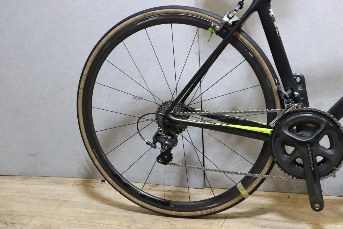 カーボンホイール!!■GIANT ジャイアント TCR ADVANCED PRO1 カーボン SHIMANO ULTEGRA 6800 2X11S サイズM 2017年モデル 美品_画像4