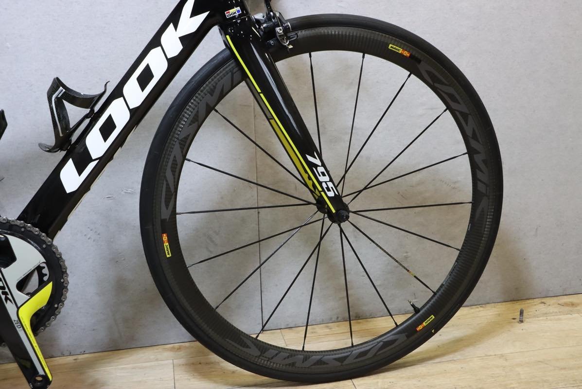 ■LOOK ルック 795 LIGHT フルカーボン SHIMANO DURA-ACE 9000 MIX 2X11S サイズXS 2016年モデル 美品_画像4