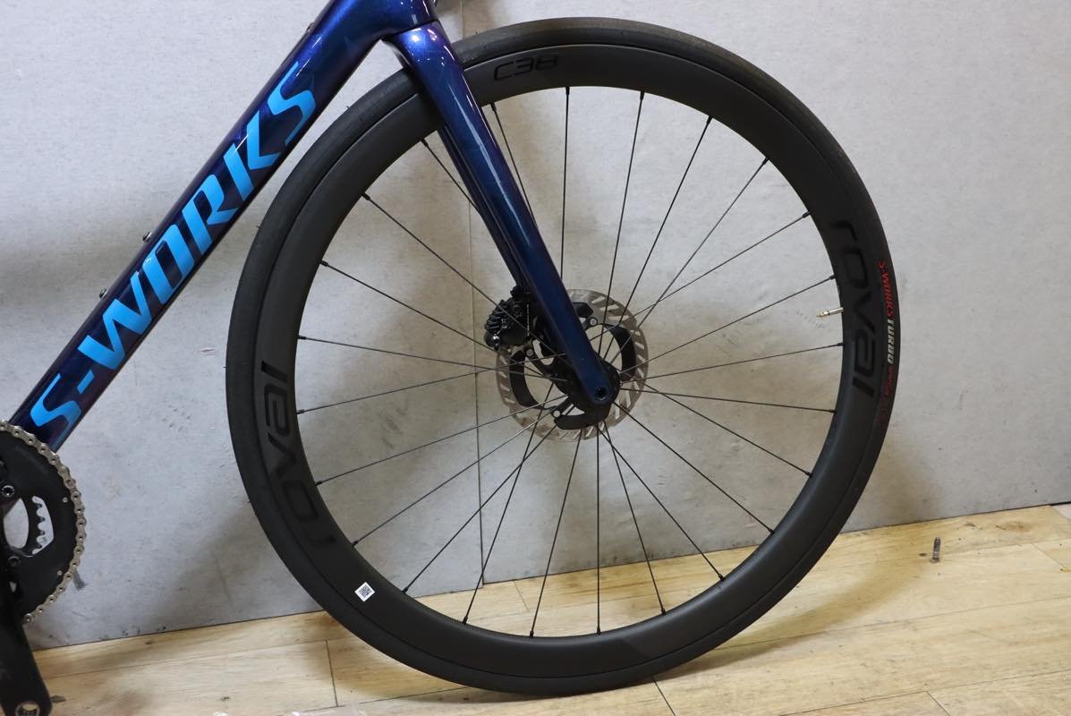 パワメ付!!■S-WORKS エスワークス TARMAC SL6 フルカーボン SHIMANO DURA-ACE R9170 Di2 2X11S サイズ52 2019年モデル 美品_画像4