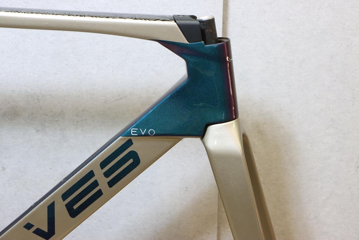 □ELVES エレベス Falth EVO カーボンフレーム OROME AEROEVO ハンドルステム付属 2022年 54/XL sizeの画像6