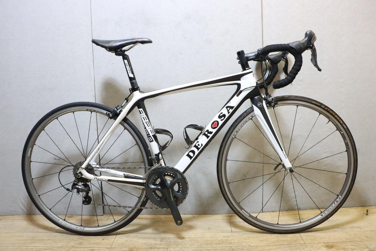 ■DE ROSA デローザ R838 フルカーボン SHIMANO ULTEGRA 6700 2X10S サイズ45 2014年モデル 超美品_画像1