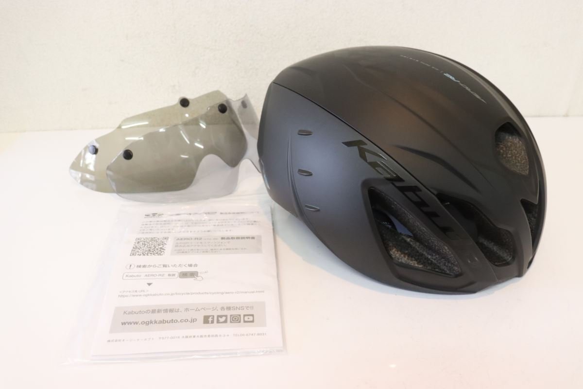 ▲OGK kabuto カブト aero-R2 ヘルメット L/XLサイズ 59-61cm 美品_画像1