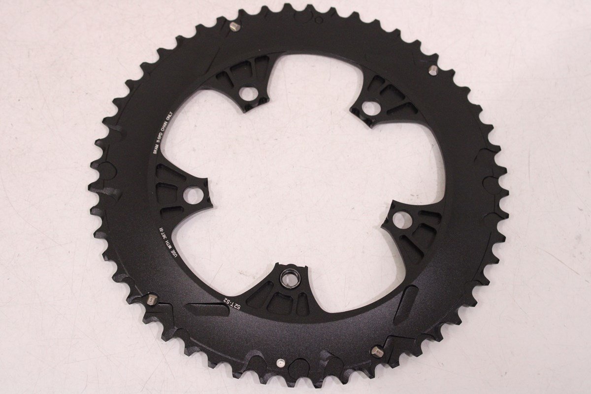 ☆SRAM スラム 52T BCD 110mm 5ARM チェーンリング 超美品_画像3